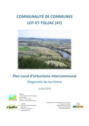 Diagnostic de Territoire - PLUi Lot-et-Tolzac