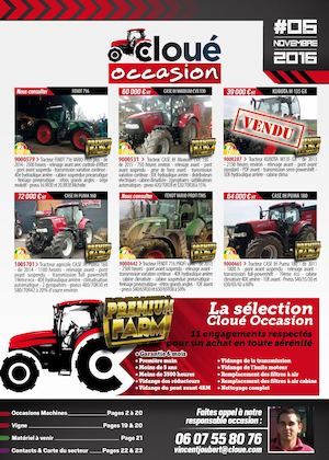 Cloué Catalogue Occasion Novembre