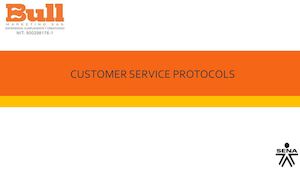 Customer Service Protocol