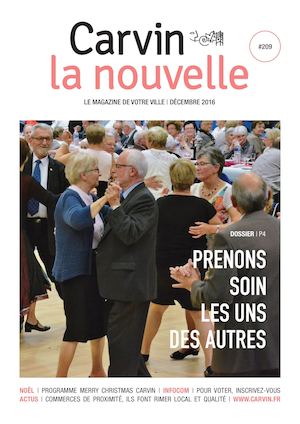 Carvin la nouvelle, n°209 – Décembre 2016