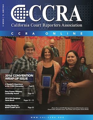 CCRA Newsletter Vol 16 Issue 4