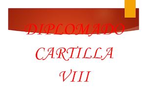 Cartilla Diplomado 8