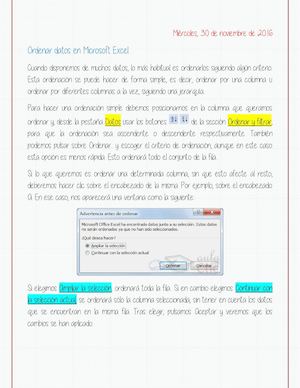 Material Ordenar Y Filtrar