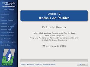 PNFCC MA Análisis de Perfiles