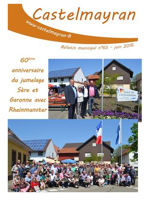 BULLETIN MUNICIPAL JUIN 2016