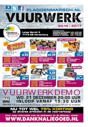 Plaggenmarsch Vuurwerk Folder