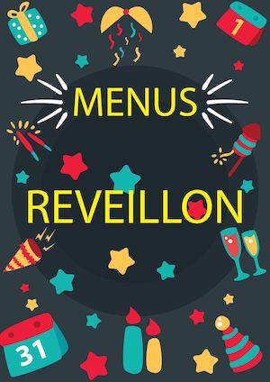 Les menus de réveillon  des restaurants de Saint-Junien