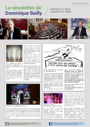 Newsletter Septembre 2016 #2
