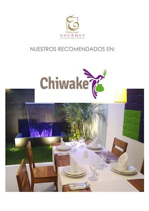 Carta Recomendada Chiwake