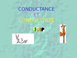 Qu’est-ce que la conductance ?
