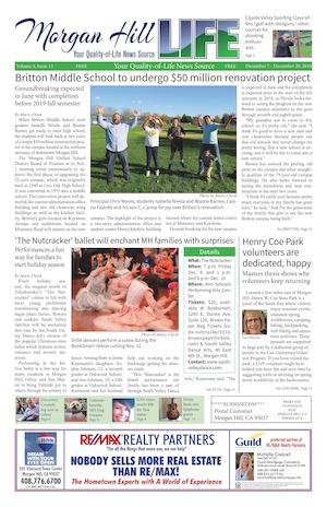 Morgan Hill Life December 7 - 20, 2016