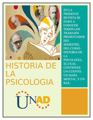 Revista Historia De La Psicologia