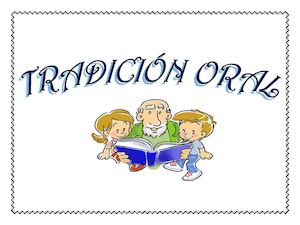 Tradicion Oral Libro 2016