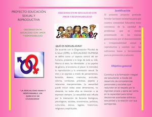 Folleto Sexualidad