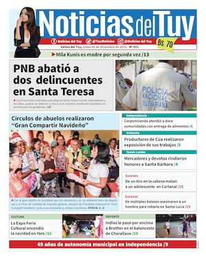 Noticias Del Tuy 5 De Diciembre