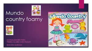 Revista de Mundo country foamy