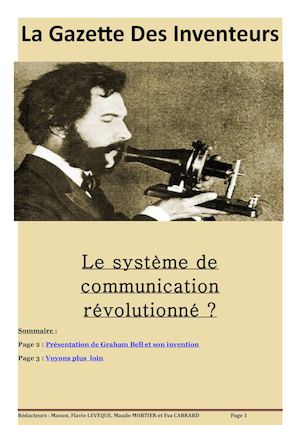 La Gazette Des Inventeurs Flavie Manon Maude Et Eva