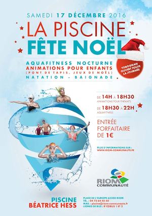 Piscine Fete Noël2016