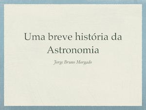 História Da Astronomia