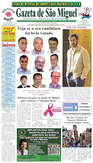 Gazeta de São Miguel edição 1437 - 30.09.16