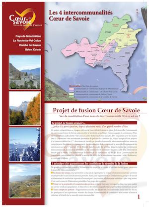 Projet de fusion Cœur de Savoie