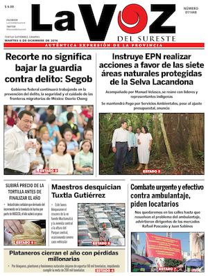 Diario La  Voz del Sureste