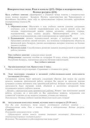 Поверхностные воды Реки и каналы Озёра и водохранилища Водные ресурсы