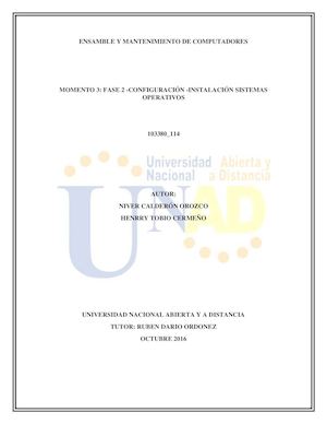 Informe ejecutivo fase 2