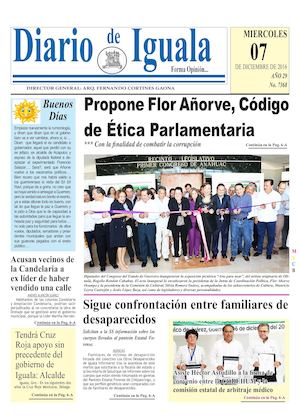 Diario De Iguala 07 12 16 Miercoles