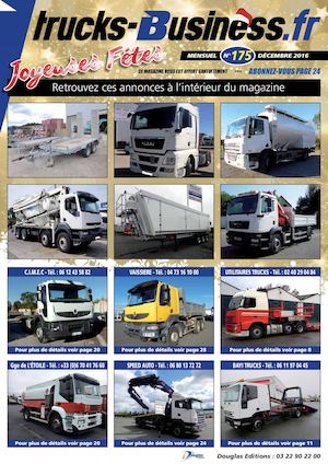 TRUCKS BUSINESS N°175 - DÉCEMBRE 2016