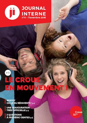 Journal Interne Crous Grenoble Alpes - Octobre 2016