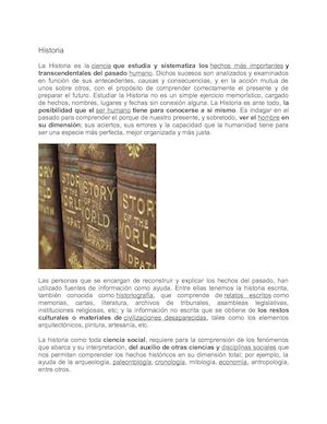 Historia Dd
