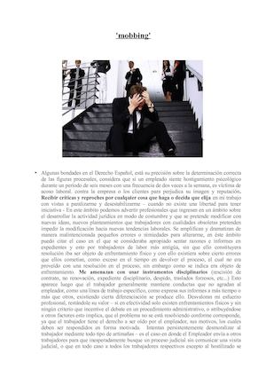Mobbing