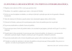 Claves De La Tertulia