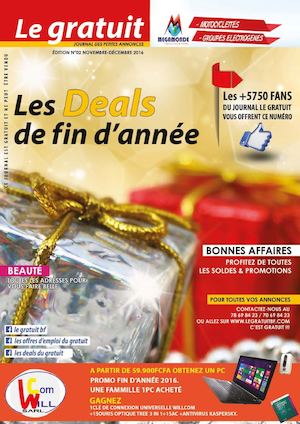 2è édition du journal le gratuit bf