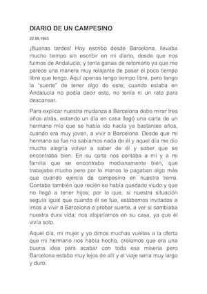 DIARIO DE UN CAMPESINO 6