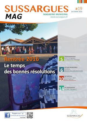 Sussargues Mag N°19 Octobre 2016 Web