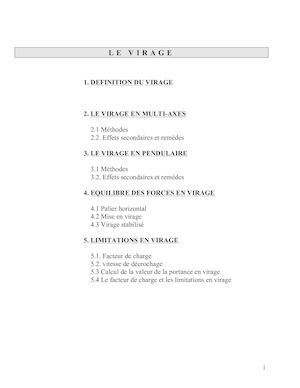 Cours 4 Instructeur Le Virage