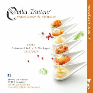 Carte Traiteur Evénementielle & Mariages 2017 2018