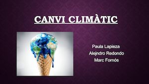Canvi Climàtic