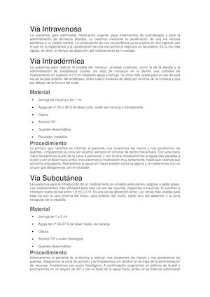 Vía Intravenosa