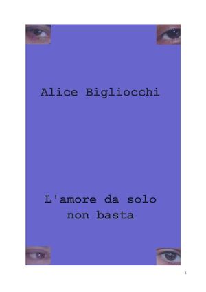 L'amore Da Solo Non Basta