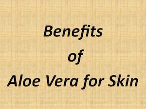 Aloe Vera Benefits for Skin