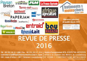Coupures Presse 2016