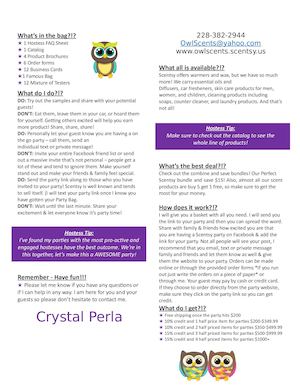 Butterfly Hostess Letter In Files