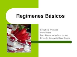 Regimenes Básicos