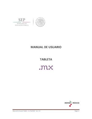 Manual Usuario Tableta Haier