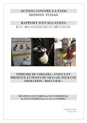 Tchad WASH Cholera Mayo Kebbi 2012