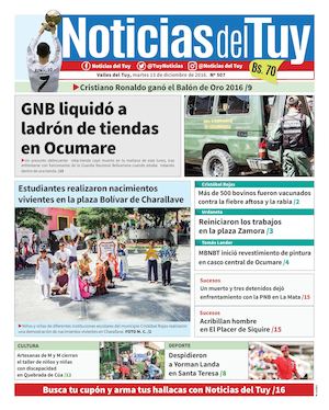 Noticias Del Tuy 13 De Diciembre