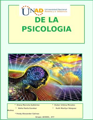 Revista Historia De La Spicologia